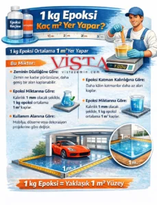 1 kg Epoksi Kaç m² Yer Yapar