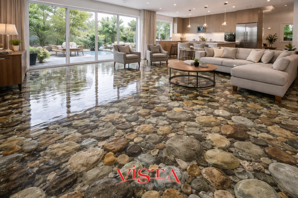 Şeffaf Epoksi Zemin Kaplama