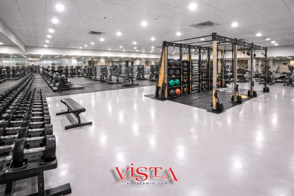 spor salonu epoksi zemin kaplama